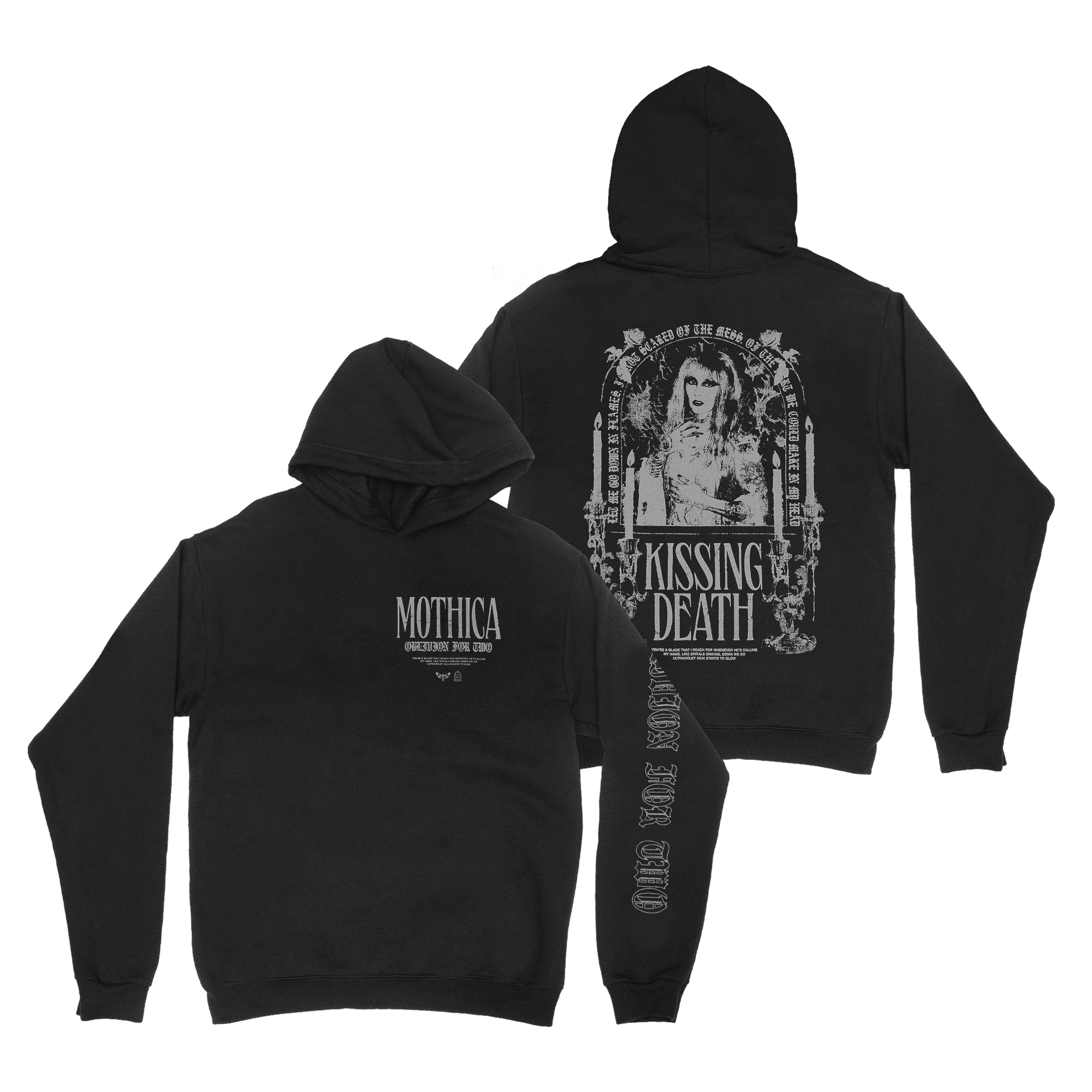 Mothica - Skull Candles Hoodie