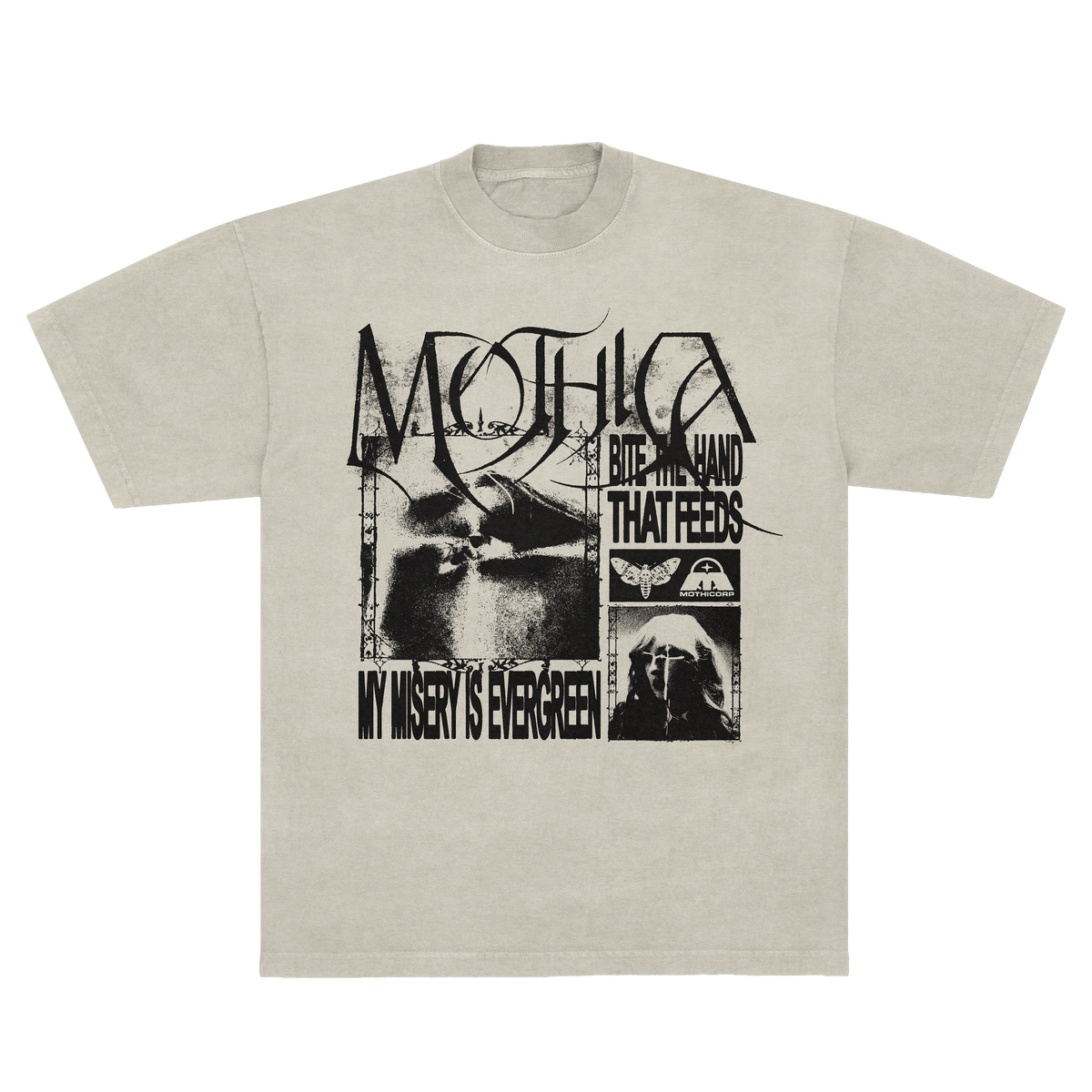 Mothica - Misery is Evergreen Tee