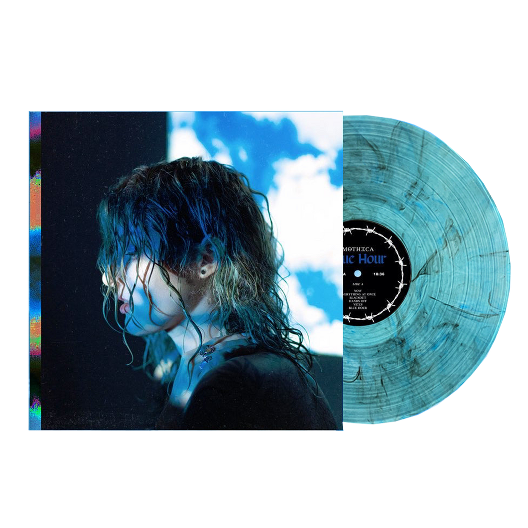 Mothica - Blue Hour Vinyl - Transparent Electric Blue