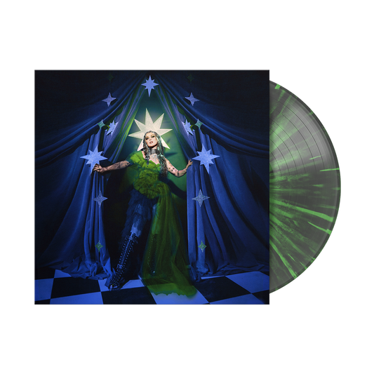 Mothica - Nocturnal Vinyl - Black Ice w/ Heavy Neon Green Splatter